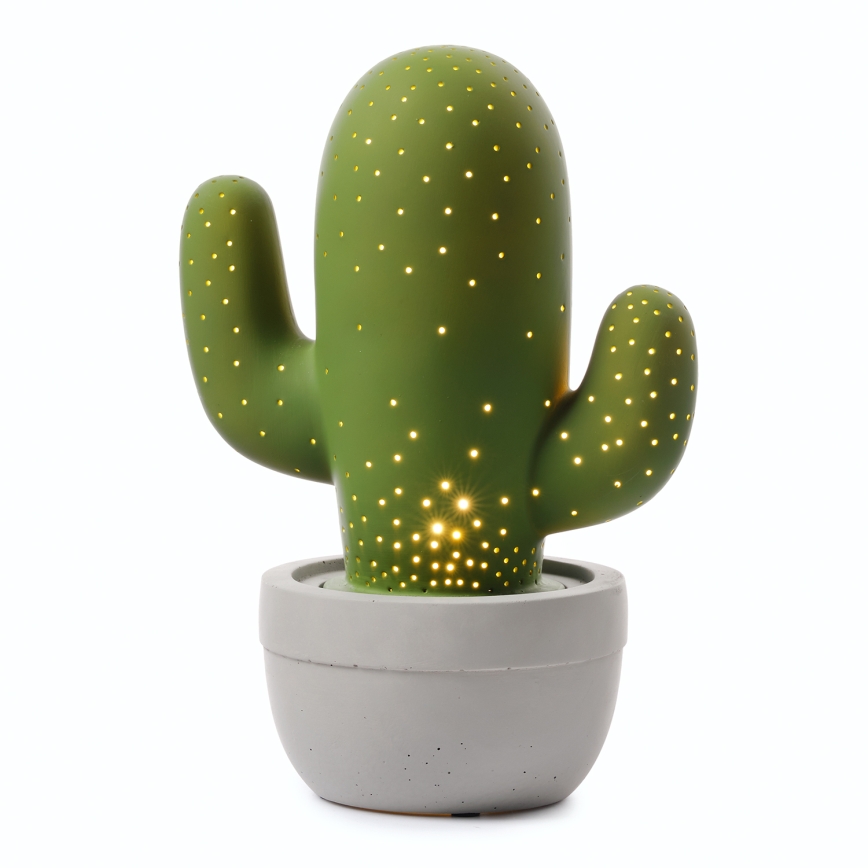 ONLI - Tischlampe PORCELLANA 1xE14/6W/230V 27 cm Kaktus