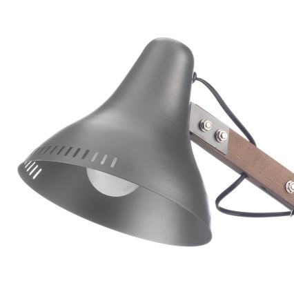 ONLI - Tischleuchte ARCHITETTO 1xE27/22W/230V 62 cm grau/braun
