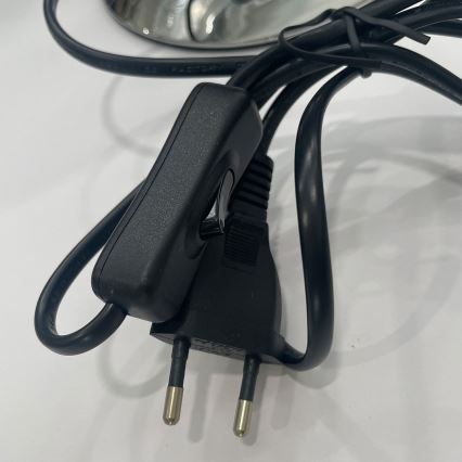 ONLI - Tischleuchte BRUCE 1xE27/15W/230V 40 cm matt Chrom