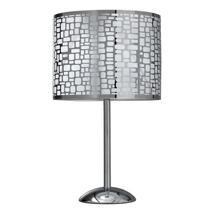 ONLI - Tischleuchte BRUCE 1xE27/15W/230V 52 cm matt Chrom