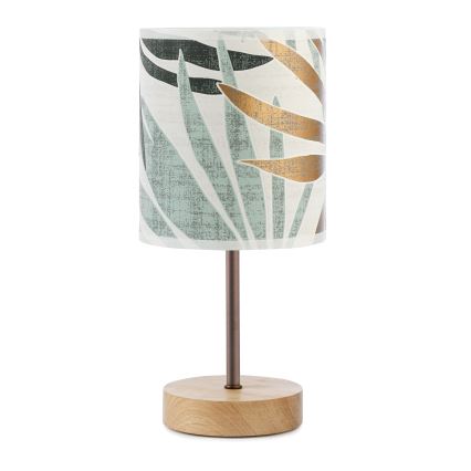 ONLI - Tischleuchte FLORA 1xE27/22W/230V 28 cm grün/golden