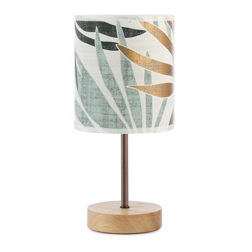 ONLI - Tischleuchte FLORA 1xE27/22W/230V 28 cm grün/golden