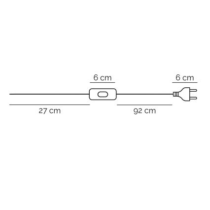 ONLI - Tischleuchte FLORA 1xE27/22W/230V 28 cm grün/golden