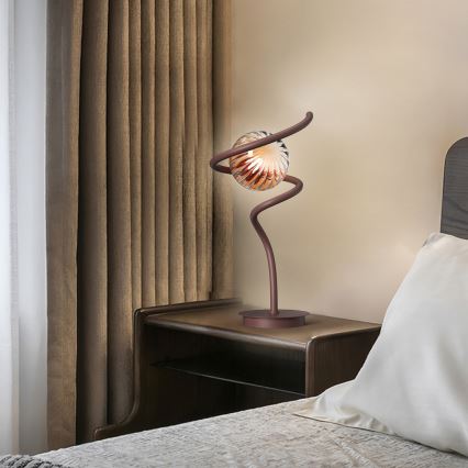 ONLI - Tischleuchte FRIDA 1xG9/10W/230V 42 cm kupfern