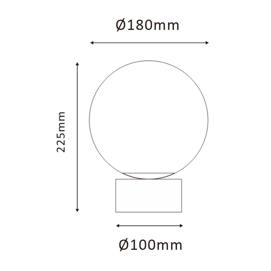 ONLI - Tischleuchte JANET 1xE14/6W/230V d 20 cm