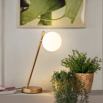 ONLI - Tischleuchte PALOMA 1xG9/10W/230V 38,5 cm golden