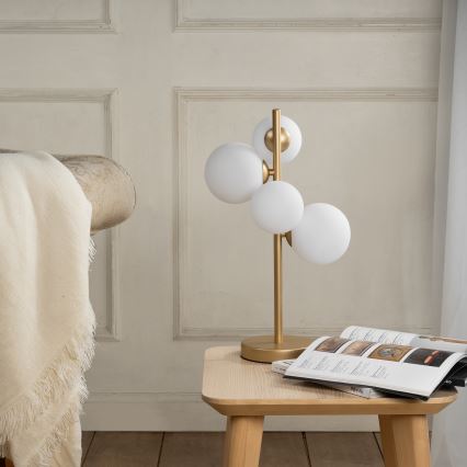 ONLI - Tischleuchte PALOMA 4xG9/10W/230V 48 cm golden