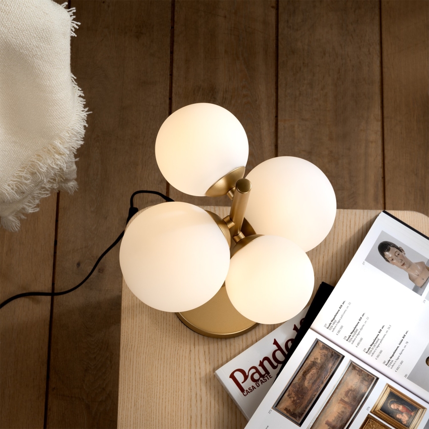 ONLI - Tischleuchte PALOMA 4xG9/10W/230V 48 cm golden