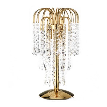 ONLI - Tischleuchte PIOGGIA 2xE14/6W/230V goldfarben 50 cm