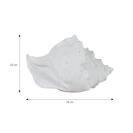 ONLI - Tischleuchte PORCELLANA 1xE14/6W/230V 29 cm Muschel