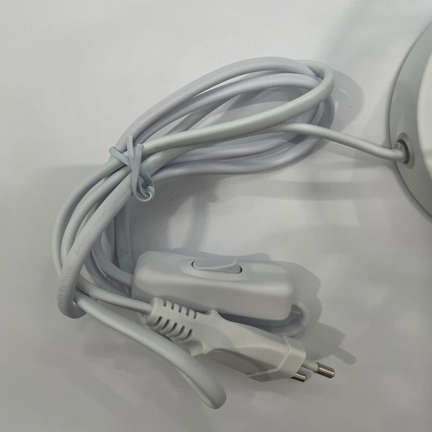 ONLI - Tischleuchte RICKY 1xE14/10W/230V 28 cm weiß