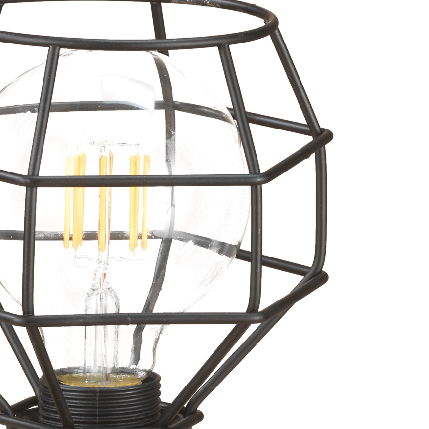 ONLI - Tischleuchte SPINNE 1xE27/15W/230V 23 cm schwarz/braun