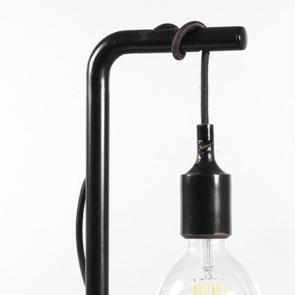 ONLI - Tischleuchte WIRE 1xE27/15W/230V 50 cm schwarz