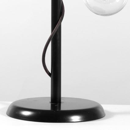 ONLI - Tischleuchte WIRE 1xE27/15W/230V 50 cm schwarz