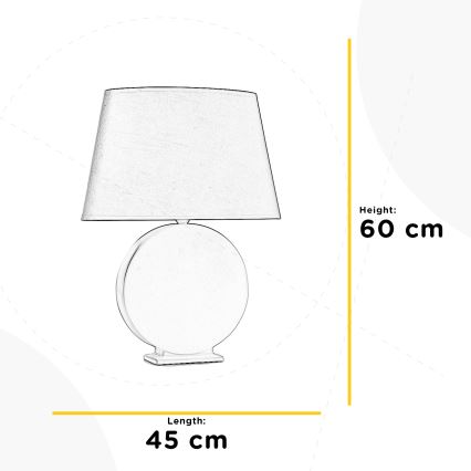 ONLI - Tischleuchte ZEN 1xE27/22W/230V 60 cm