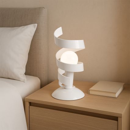 ONLI - Tischleuchte ZOE 1xE14/6W/230V 22 cm weiß