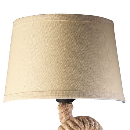 ONLI - Wandleuchte CORDA 1xE27/22W/230V beige