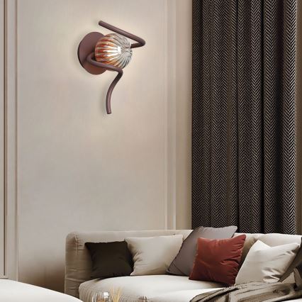 ONLI - Wandleuchte FRIDA 1xG9/10W/230V kupfern