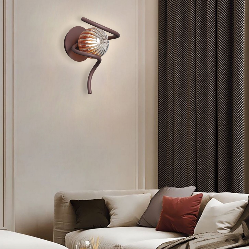 ONLI - Wandleuchte FRIDA 1xG9/10W/230V kupfern