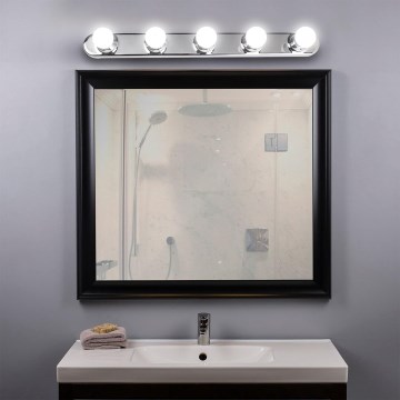 ONLI - Wandleuchte HOLLYWOOD 5xE14/6W/230V glänzendes Chrom