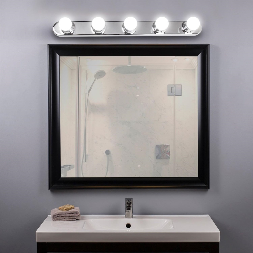 ONLI - Wandleuchte HOLLYWOOD 5xE14/6W/230V glänzendes Chrom