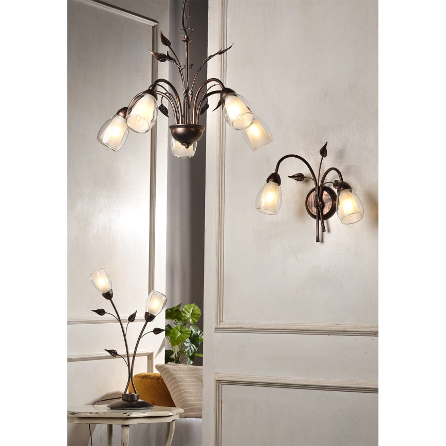 ONLI - Wandleuchte LILIANA 2xE14/6W/230V