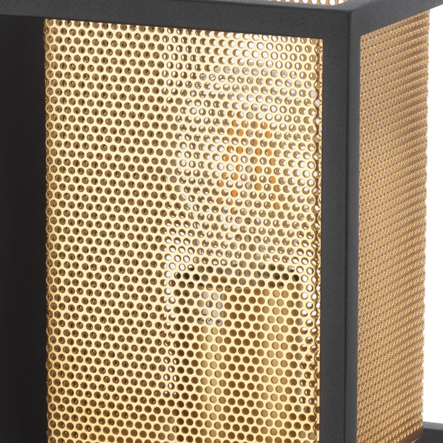 ONLI - Wandleuchte MALIK 1xE27/22W/230V golden/schwarz