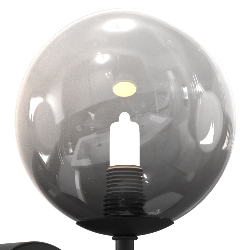 ONLI - Wandleuchte PALOMA 1xG9/10W/230V schwarz/rauchig