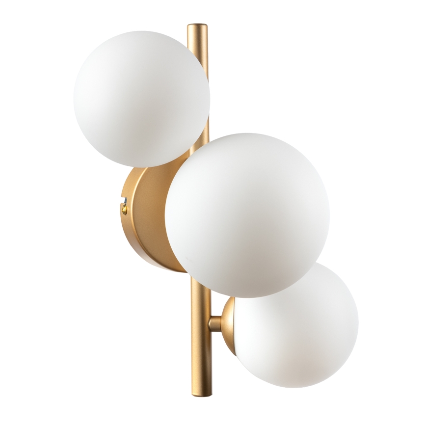 ONLI - Wandleuchte PALOMA 3xG9/10W/230V golden