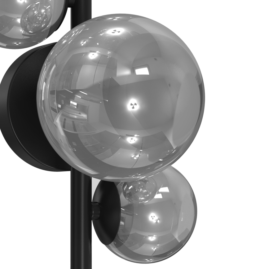 ONLI - Wandleuchte PALOMA 3xG9/10W/230V schwarz/rauchig