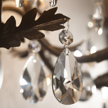 ONLI - Wandleuchte TERESA 2xE14/6W/230V Bronze