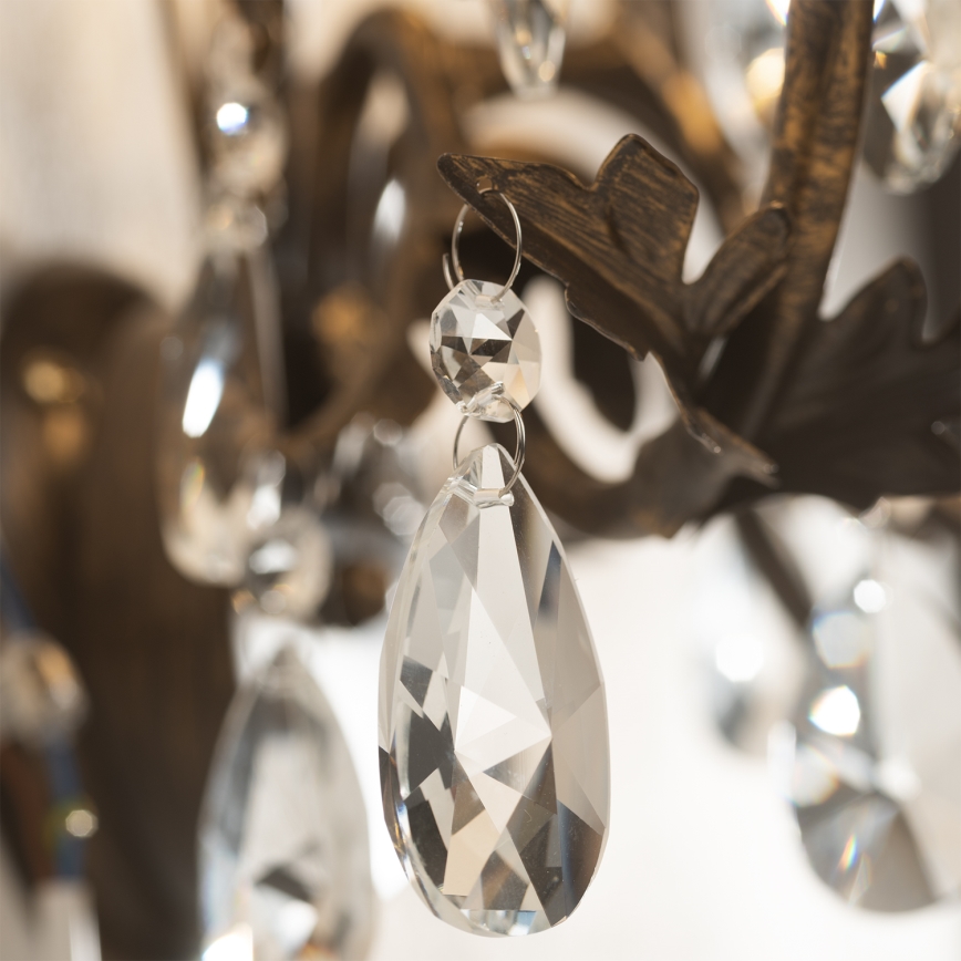 ONLI - Wandleuchte TERESA 2xE14/6W/230V Bronze