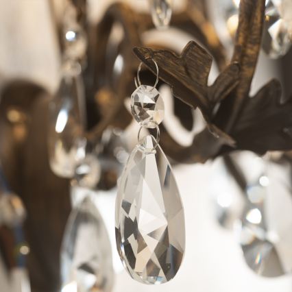 ONLI - Wandleuchte TERESA 3xE14/6W/230V Bronze