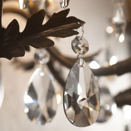 ONLI - Wandleuchte TERESA 5xE14/6W/230V Bronze