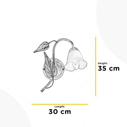 ONLI - Wandleuchte VANDA 1xE14/6W/230V