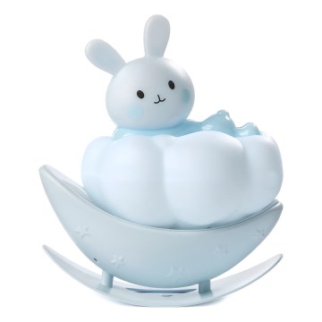 ONLI - Wiederaufladbares LED-Kinder-Nachtlicht NUVOLINA LED/2,5W/5V 300 mAh Häschen/blau