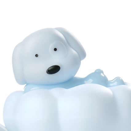 ONLI - LED wiederaufladbares Kinder-Nachtlicht NUVOLINA LED/2,5W/5V 300 mAh Hund/blau