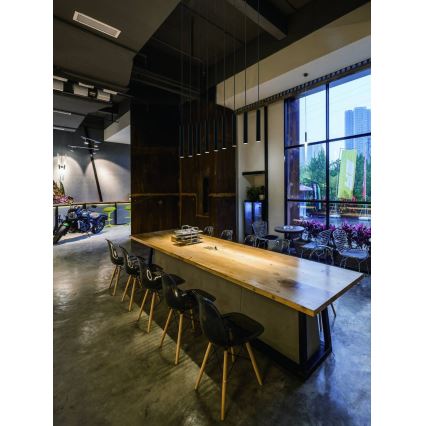 Open Design OR80803 - Hängeleuchte SLIMI an Kabel 1xG9/3,5W/230V schwarz