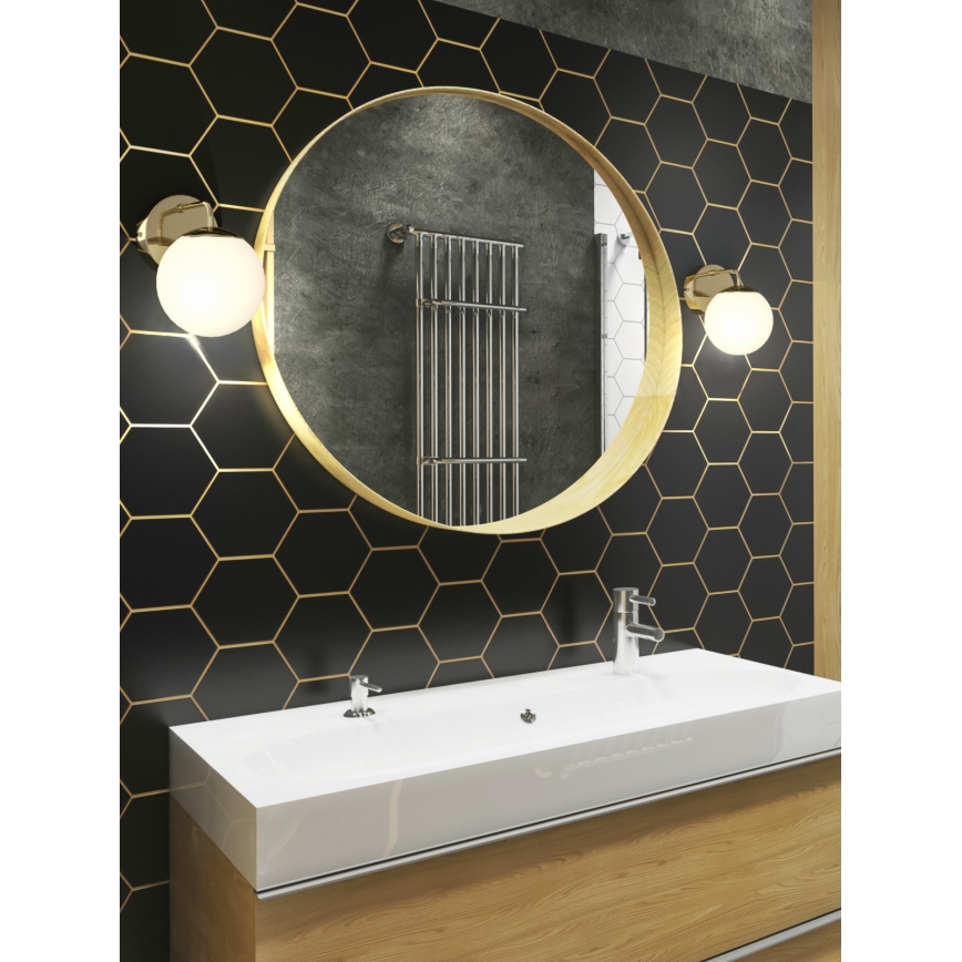 Open Design OR81398 - Badezimmer-Wandleuchte BAO 1xG9/8W/230V IP44 goldfarben