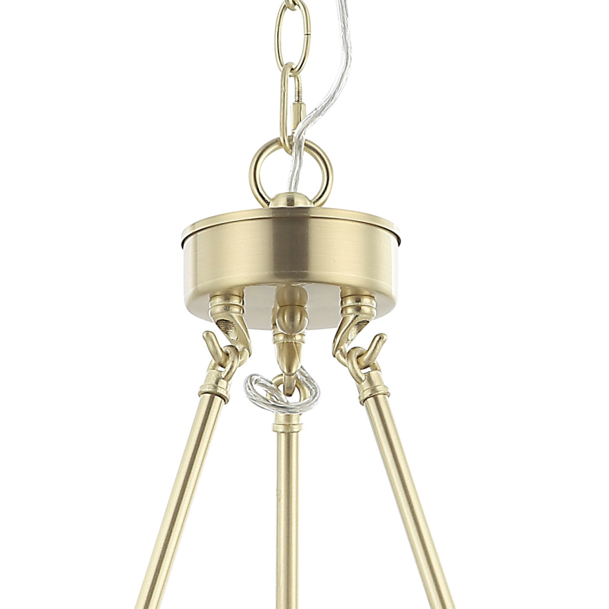 Open Design OR84382 - Kronleuchter an Kette VERNO 6xE14/12W/230V, Ø 55 cm, Messing