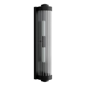 Open Design OR84498 - Badezimmer-Wandleuchte FUMI 2xG9/8W/230V IP44 schwarz