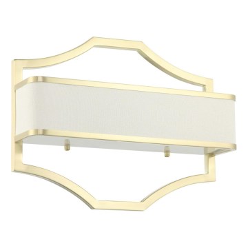 Open Design OR84511 - Wandleuchte GERDO 2xE14/12W/230V Messing/weiß