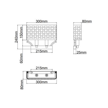 Open Design OR84597 - Wandleuchte VERNO 2xE14/12W/230V glänzender Chrom