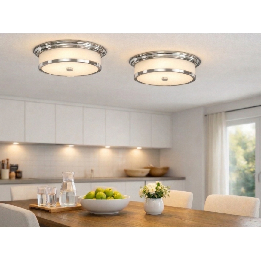 Open Design OR84863 - Deckenleuchte FAMBURO 3xE14/12W/230V Ø 31 cm Hochglanz-Chrom