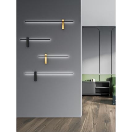 Open Design OR85068 - LED-Wandleuchte BENE LED/7W/230V 62 cm schwarz