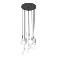 Open Design OR85327 - Pendelleuchte an Stahlseil ERO 8xG9/8W/230V glänzender Chrom