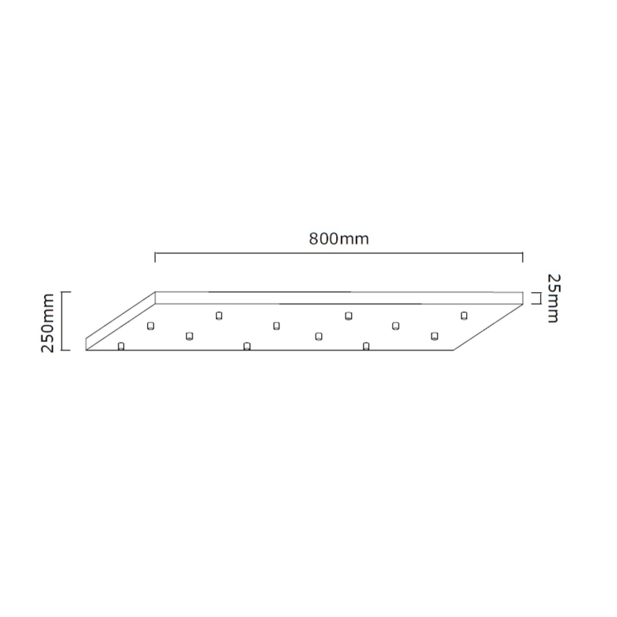 Open Design OR85440 - Pendelleuchte ERO an Kabel 12xG9/8W/230V glänzender Chrom