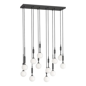 Open Design OR85464 - Seilpendelleuchte ERO 12xG9/8W/230V schwarz