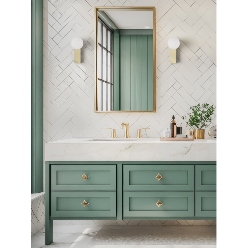 Open Design OR85532 - Badezimmer-Wandleuchte BOLETTA 1xG9/8W/230V IP44 Messing