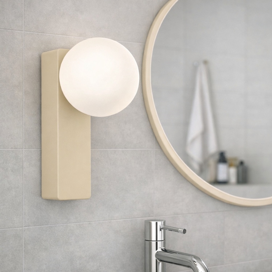 Open Design OR85549 - Badezimmer-Wandleuchte BOLETTA 1xG9/8W/230V IP44 beige
